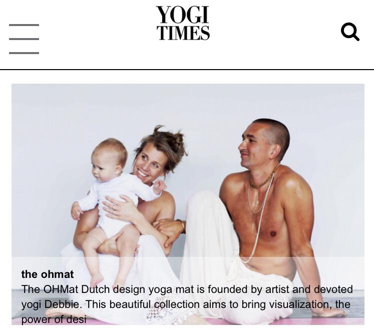 Review OHMat in the Globally renowned Yogi Times !!