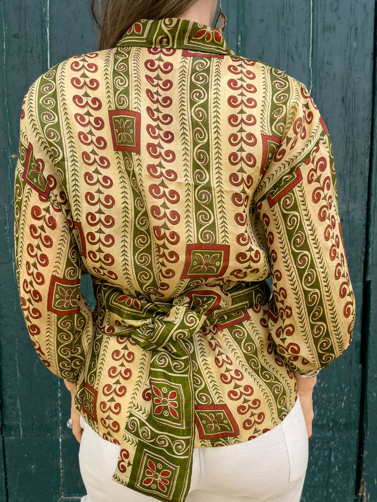 sari kimono jeya dai blazer ethical fashion debbie ohmat