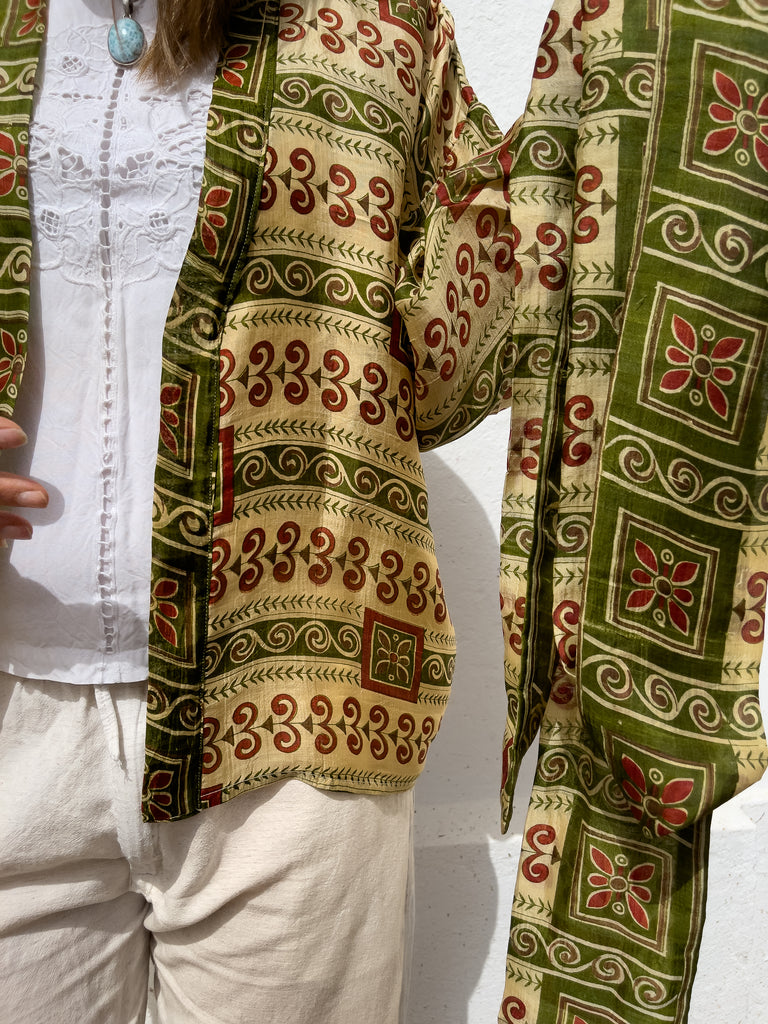 sari kimono jeya dai blazer ethical fashion debbie ohmat