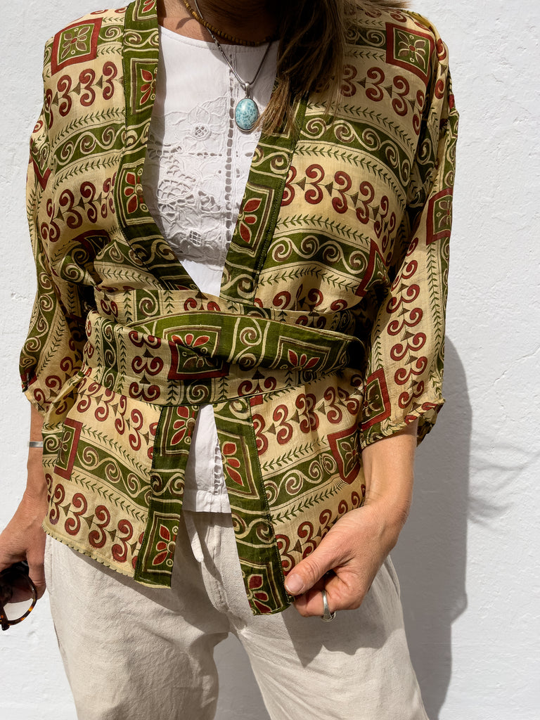 sari kimono jeya dai blazer ethical fashion debbie ohmat