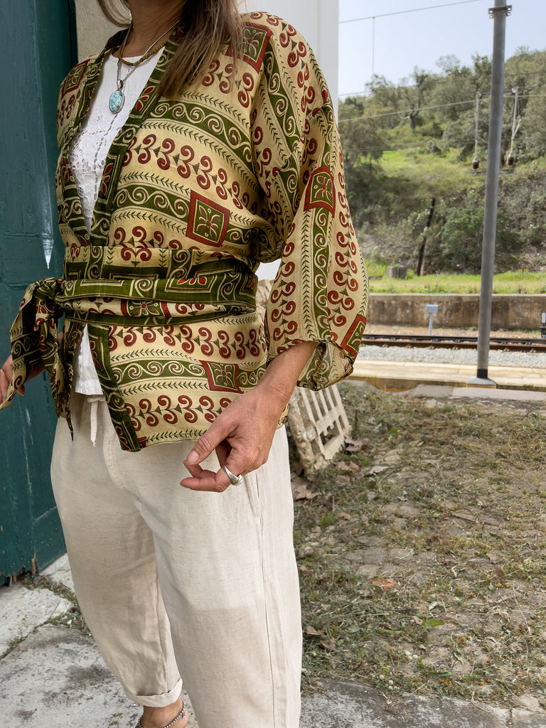 sari kimono jeya dai blazer ethical fashion debbie ohmat