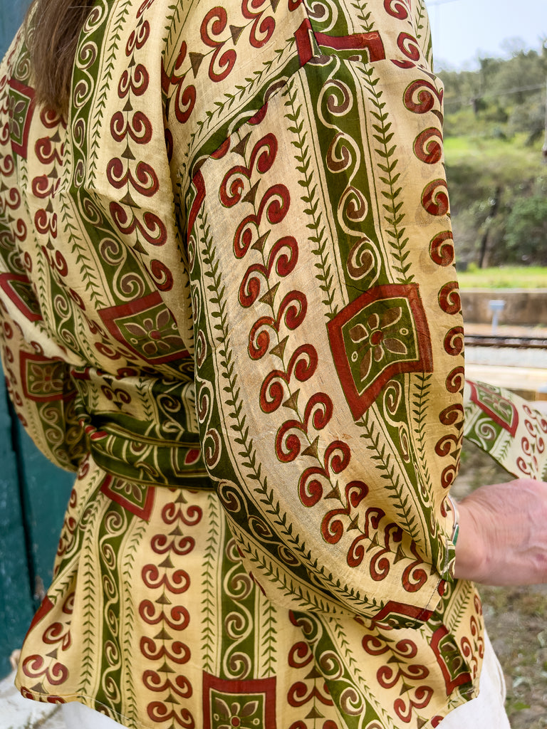 sari kimono jeya dai blazer ethical fashion debbie ohmat