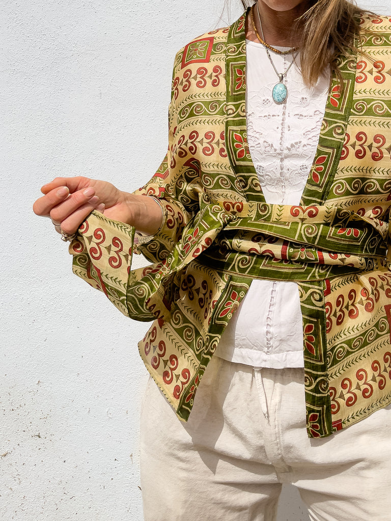 sari kimono jeya dai blazer ethical fashion debbie ohmat