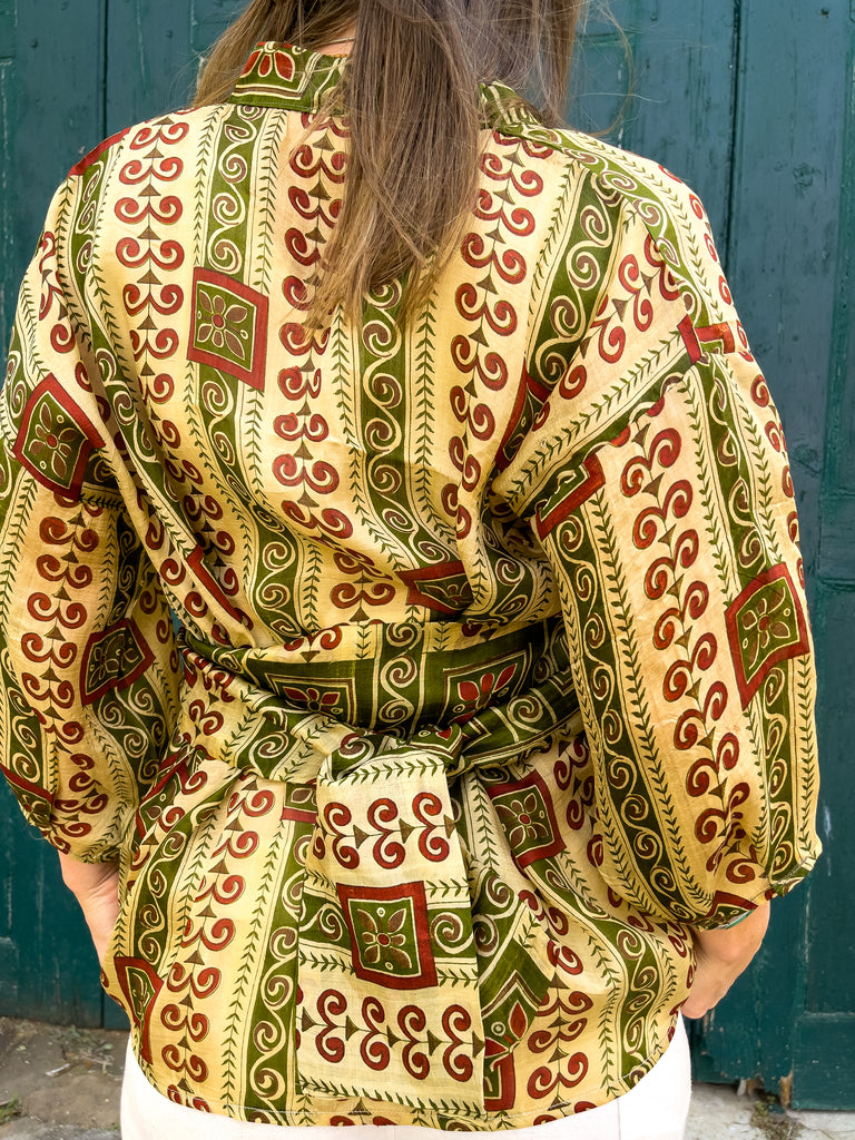 sari kimono jeya dai blazer ethical fashion debbie ohmat